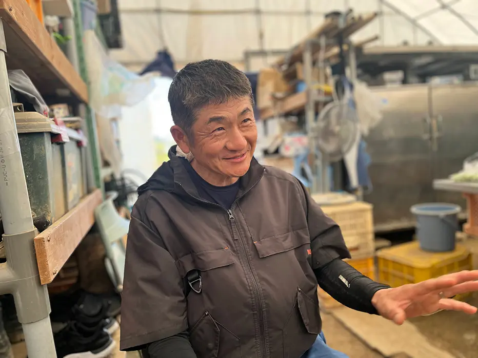 堺たちばな農園 橘健一郎氏