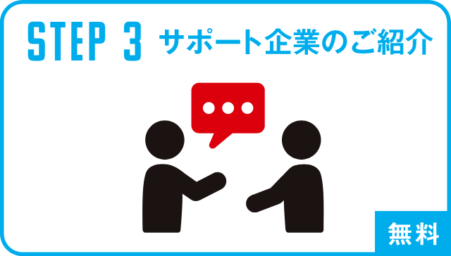 STEP3 サポート企業のご紹介